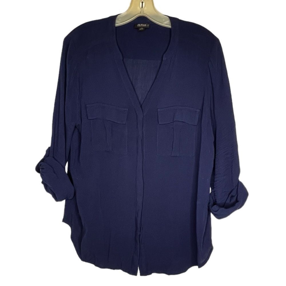 ANA Petite Blue Top